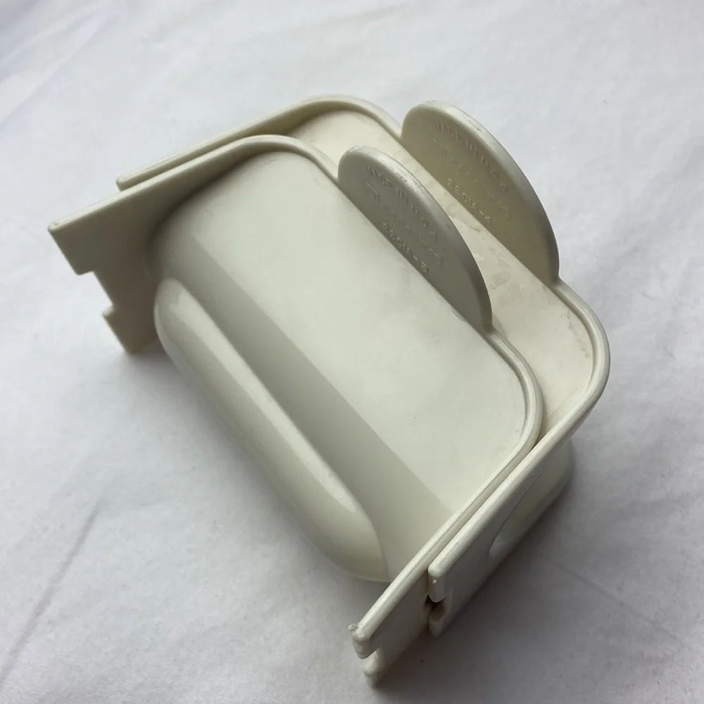 Vintage Tupperware taco holder set of two
